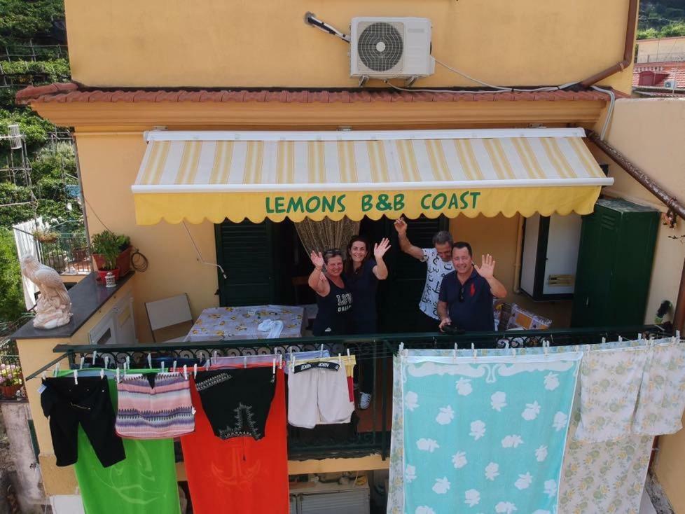 B&B Lemons Coast Cetara Bagian luar foto